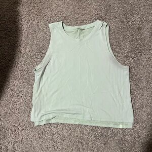 Lululemon Women’s Mint Green Sleeveless Crop Tank Top